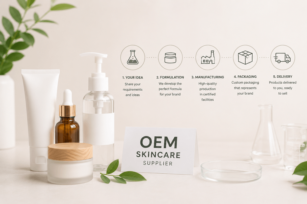 What Is an OEM Skincare Supplier and How Do They Work?
